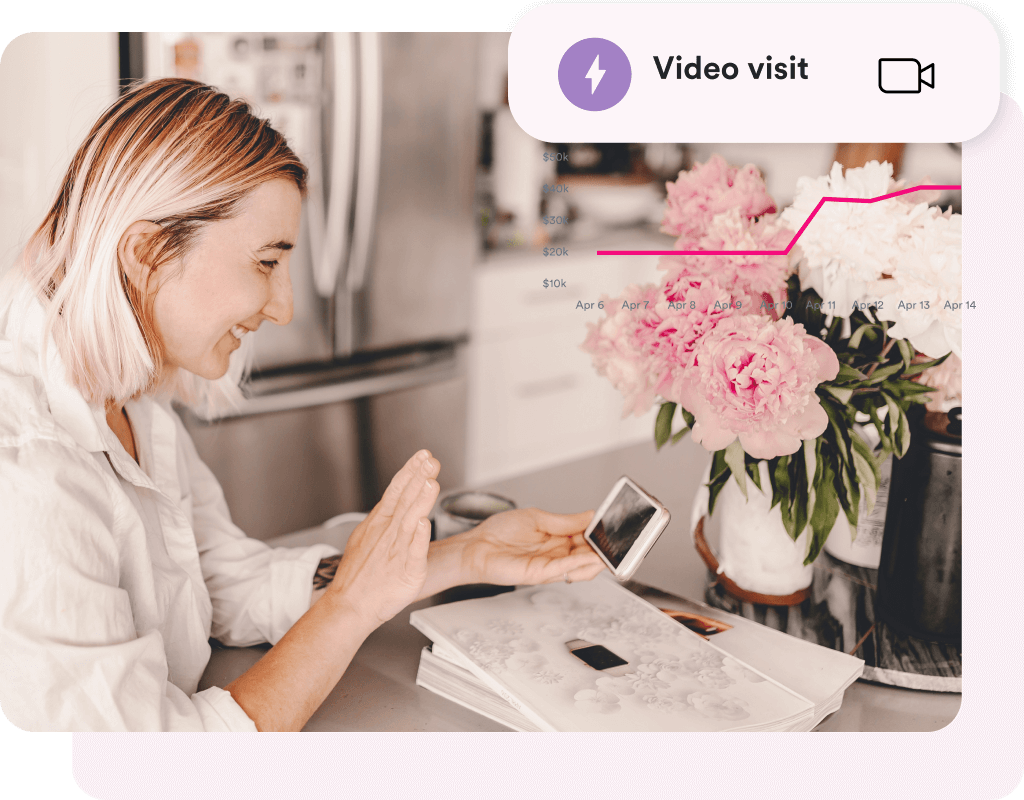 Using phone for virtual care