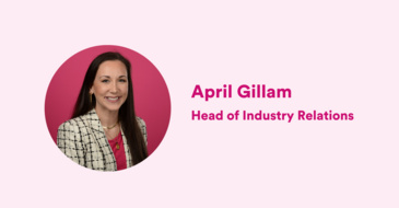 Working From Your Perspective: Introducing April Gillam, Head of Industry Relations