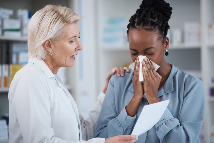Can you visit urgent care for allergy symptoms? 