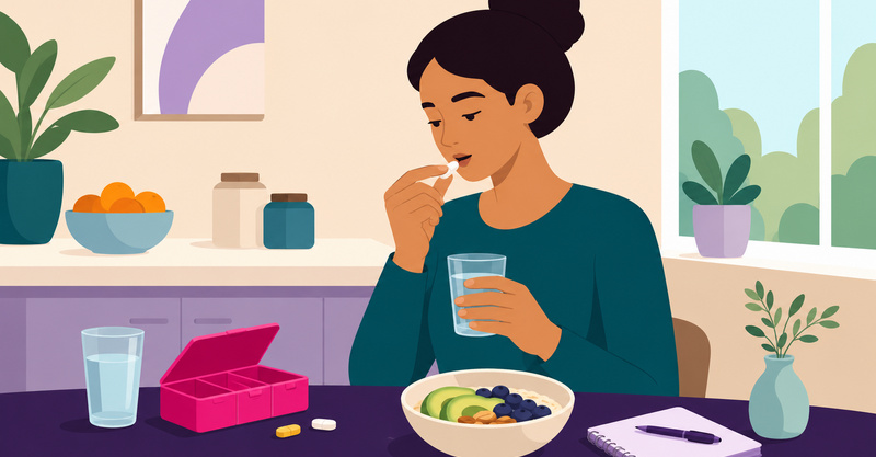 The best times of day to take common vitamins and medications