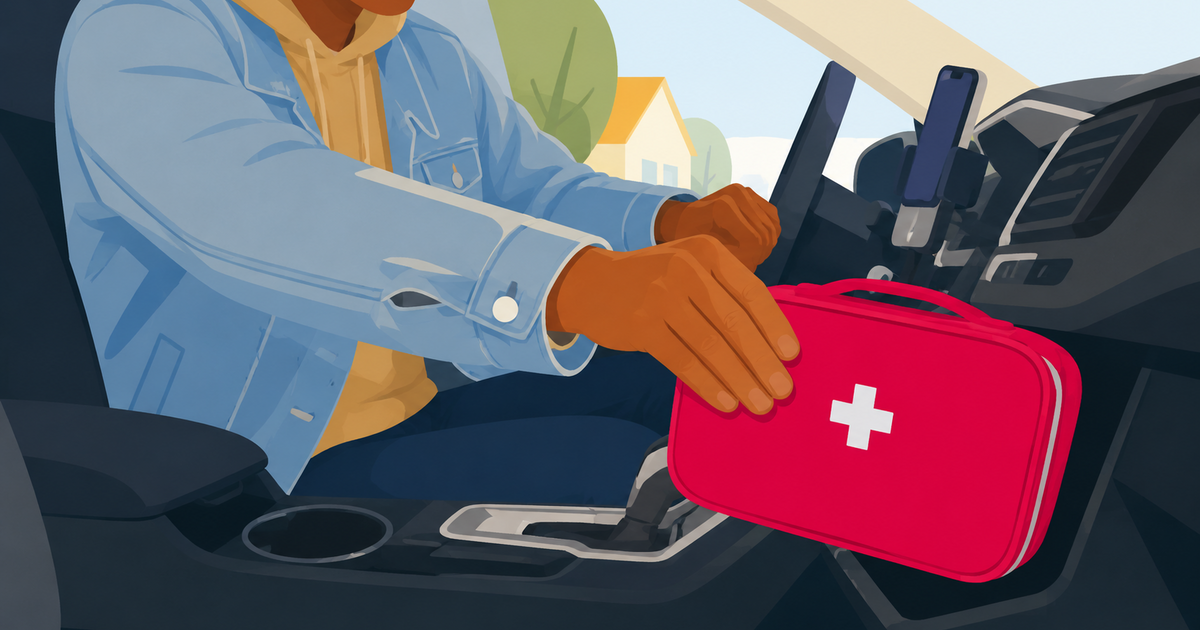 Road trip first aid: How to stay healthy far from home
