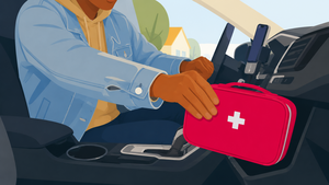 Road trip first aid: How to stay healthy far from home