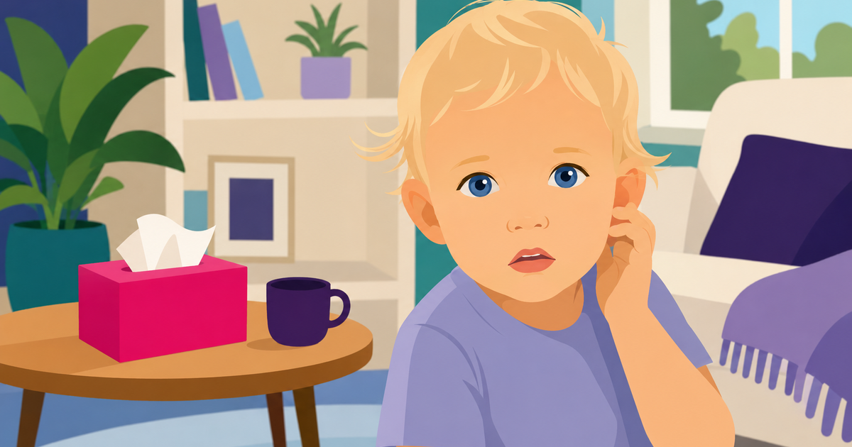 Ear pain in kids after flying or swimming: What's causing it?
