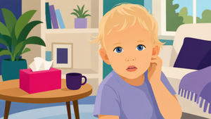 Ear pain in kids after flying or swimming: What's causing it?