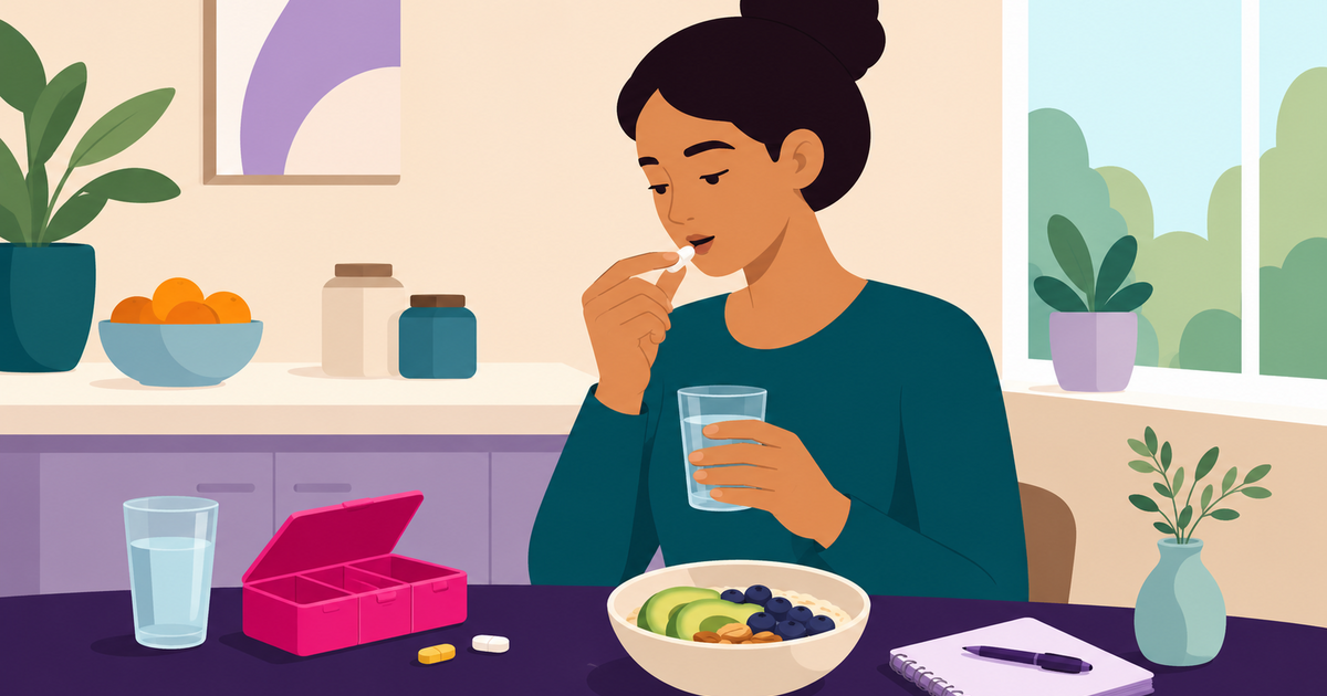 The best times of day to take common vitamins and medications