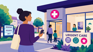 Is urgent care open on weekends and holidays?