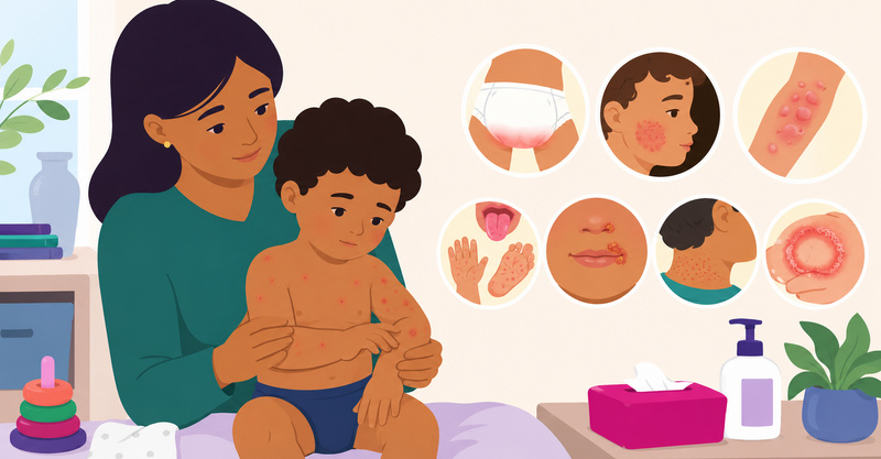 7 common childhood rashes: How to identify and treat them