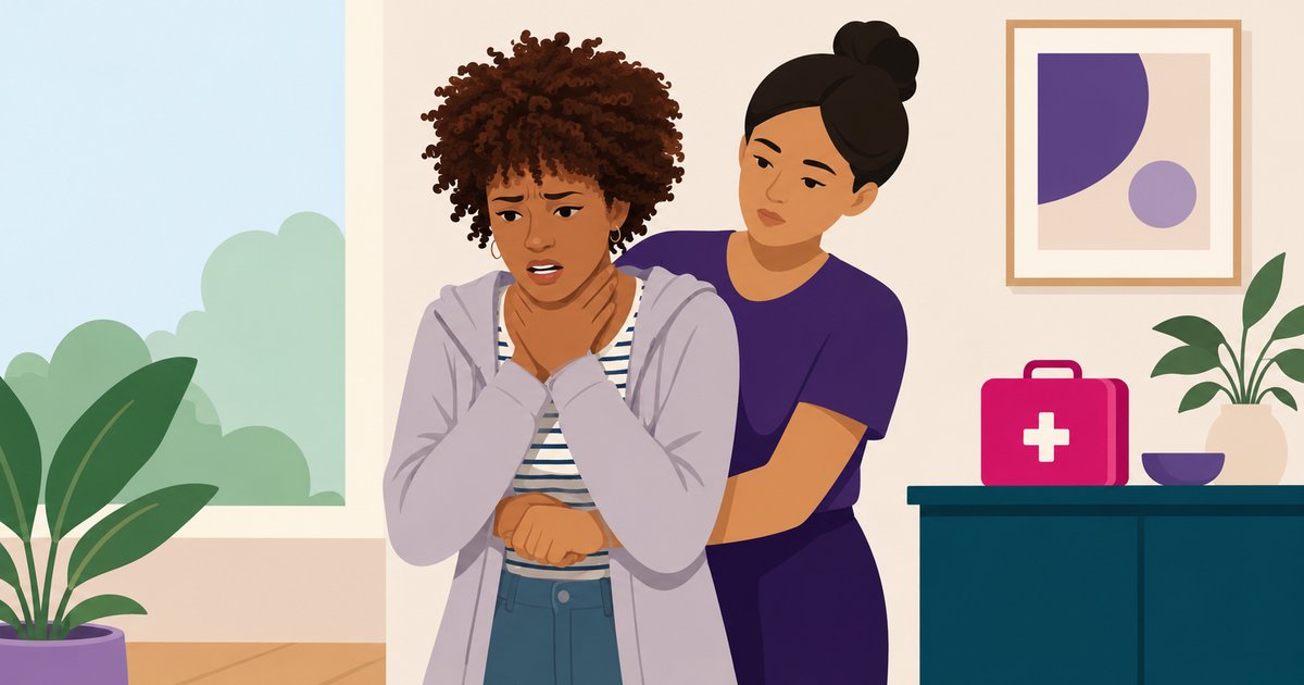 First aid: What to do if someone is choking