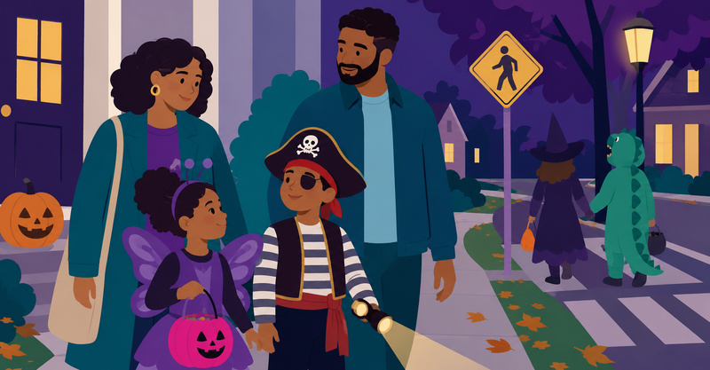 7 bright ideas for trick or treating safety