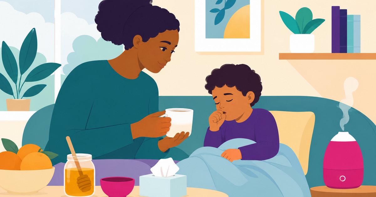 The best home remedies for kids’ coughs and colds
