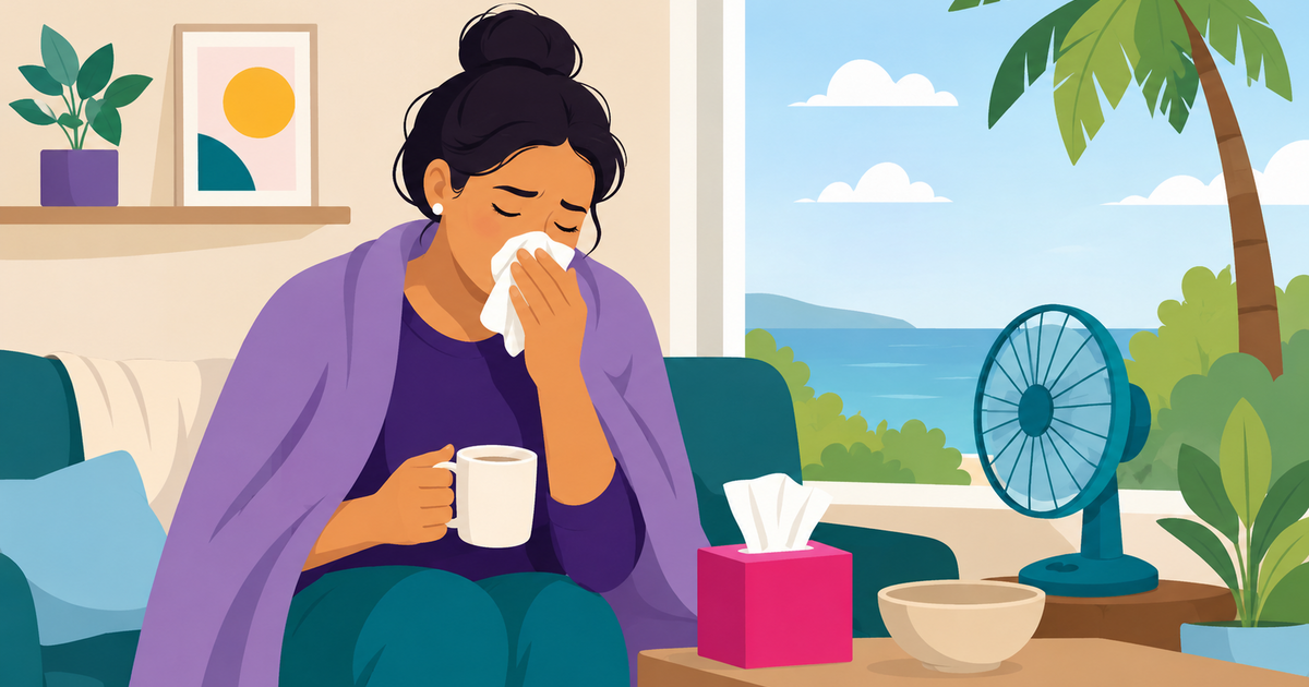 Flu season in the summer? Why you're still getting sick