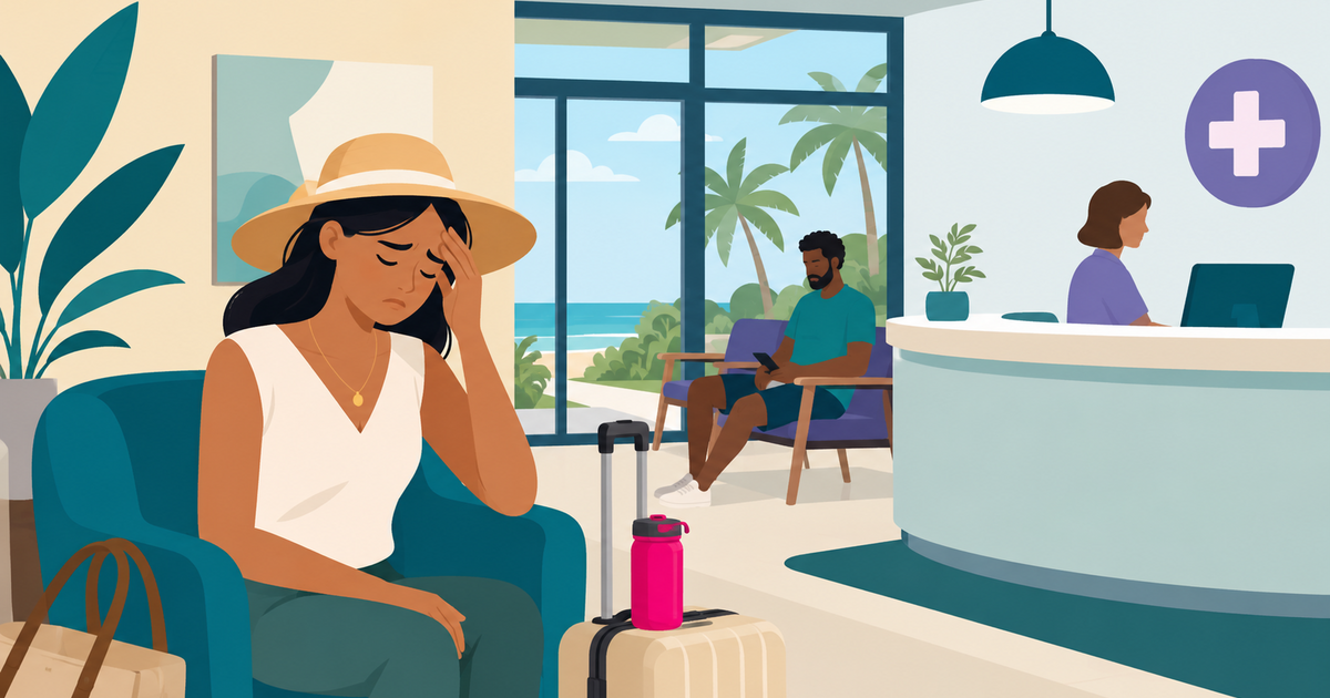 Navigating a trip to urgent care while on vacation