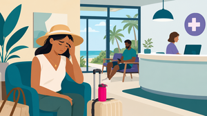 Navigating a trip to urgent care while on vacation