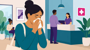Can you visit urgent care for allergy symptoms? 