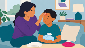 Bump on forehead: Common causes and when to see a doctor