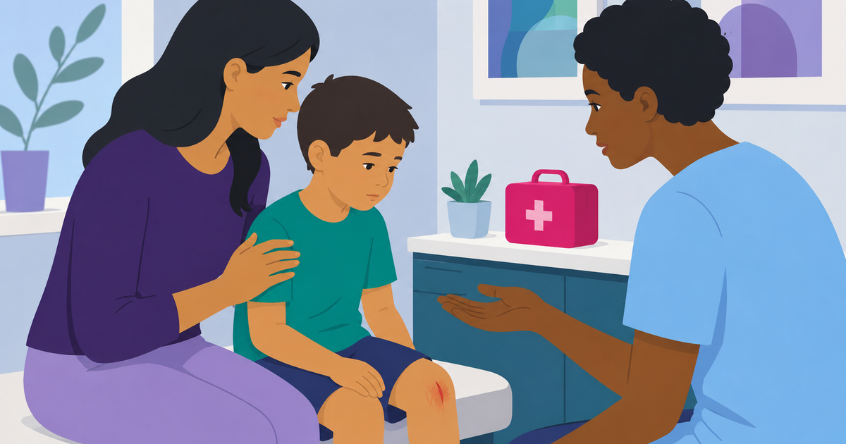 When does my child need stitches?