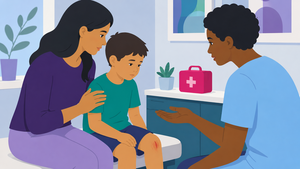 When does my child need stitches?