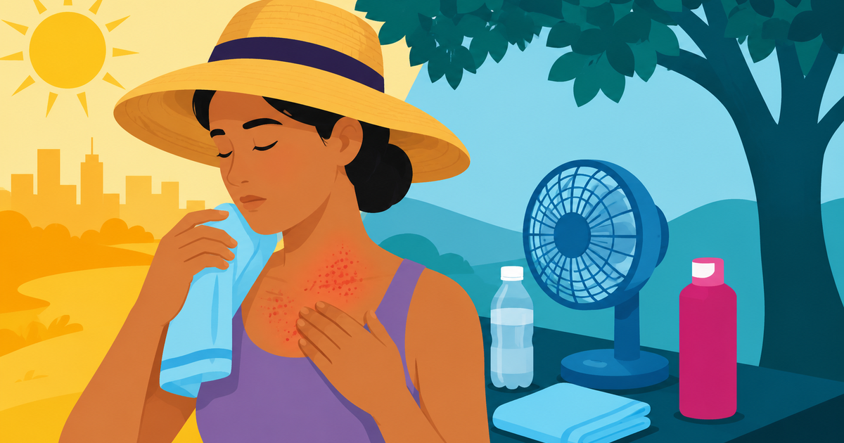 The best ways to prevent heat rash (especially for kids)