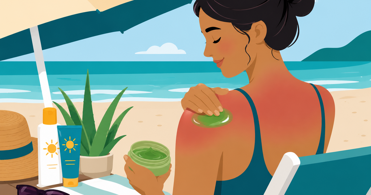 Sunburn treatment: When home care isn't enough