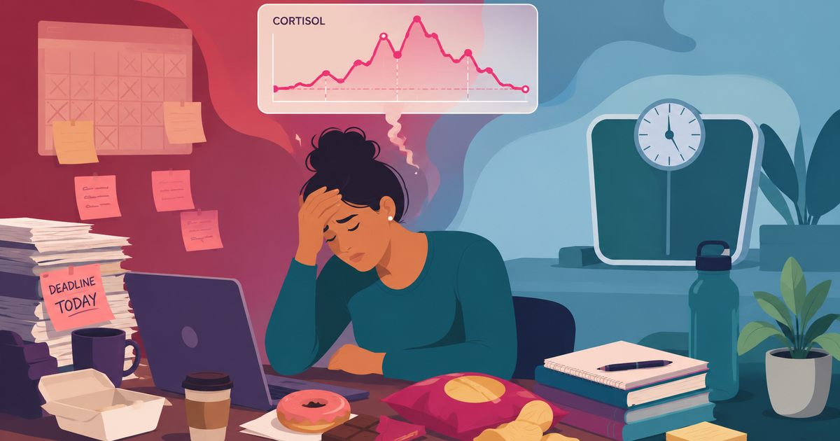 How stress affects your weight and what you can do about it