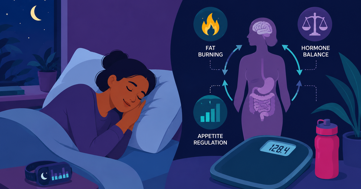 How sleep affects weight loss and metabolism