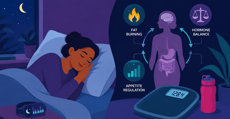 How sleep affects weight loss and metabolism