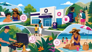 5 summer infections urgent care can help treat