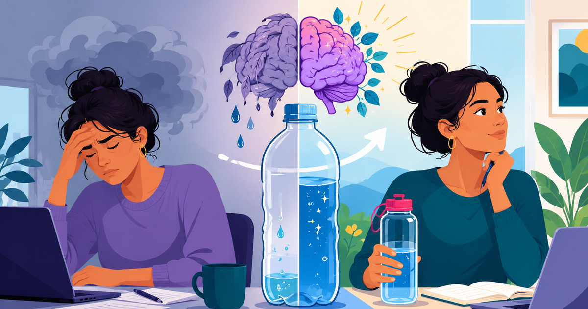 Can dehydration affect your mental health? The surprising connection
