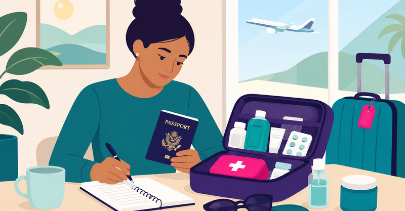 Guide to staying healthy for domestic and int'l travel