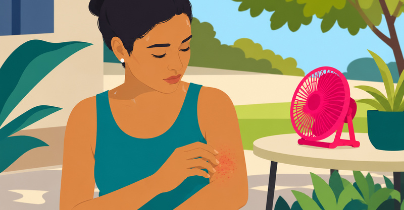 Heat rash in adults: Symptoms, treatment, and when it needs medical attention