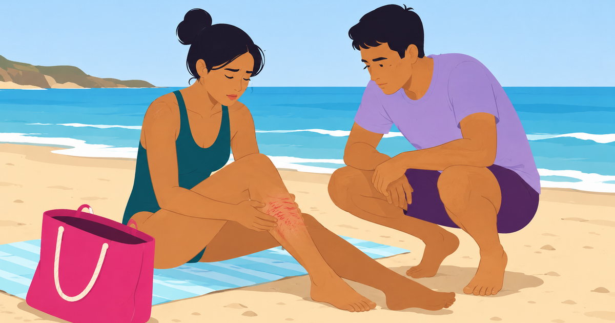 Jellyfish sting treatment: What to do (and what not to do)