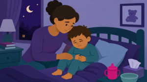 Toddler belly pain at 2 am: What's normal and when to worry