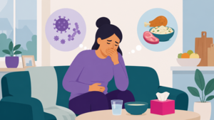 How to tell the difference between the stomach flu and food poisoning